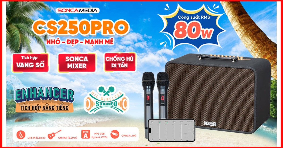 Loa karaoke Acnos CS250 PRO