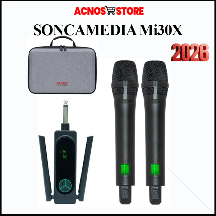 Micro Karaoke ACNOS MI30X - Hàng chính hãng