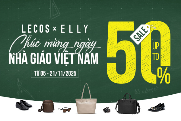 LECOS & ELLY | CHÚC MỪNG NGÀY NHÀ GIÁO VIỆT NAM 20/11 - SALE UP TO 50%