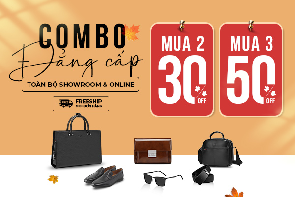 COMBO ĐẲNG CẤP – MUA 2 GIẢM 30% | MUA 3 GIẢM 50%