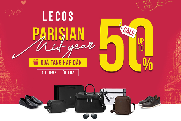 PARISIAN MID-YEAR SALE | ƯU ĐÃI LÊN ĐẾN 50% TOÀN BỘ SẢN PHẨM + QUÀ TẶNG HẤP DẪN