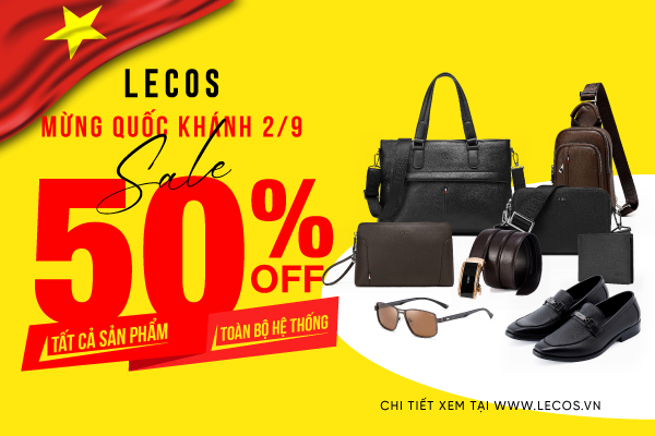 MỪNG QUỐC KHÁNH 2/9 – SALE OFF 50% - TẤT CẢ SẢN PHẨM – TRÊN TOÀN HỆ THỐNG