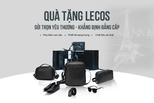 QUÀ TẶNG LECOS - GỬI TRỌN YÊU THƯƠNG - KHẲNG ĐỊNH ĐẲNG CẤP