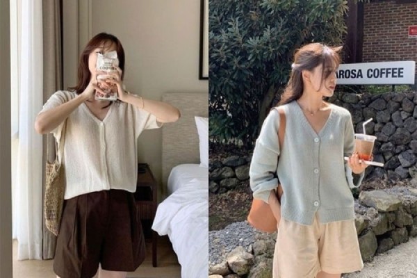 Cách phối đồ với quần short nữ mùa đông sành điệu