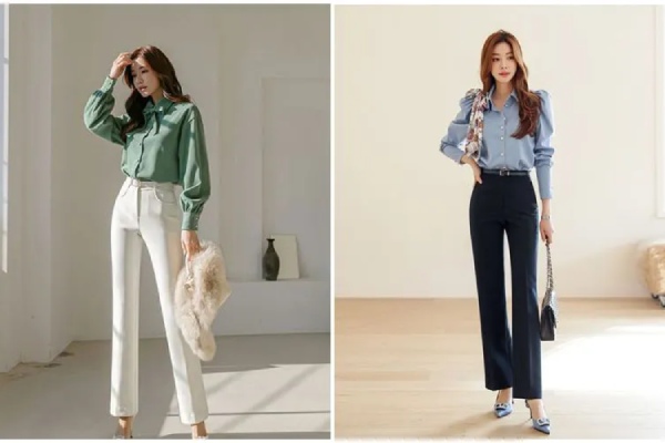 10+ cách phối đồ với quần tây nữ thanh lịch, sang trọng