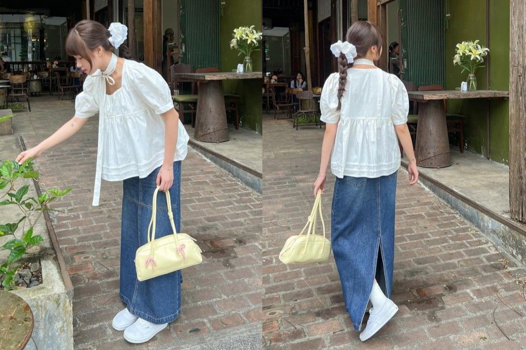 Áo Babydoll phối với gì? Cách phối đồ xinh xắn dễ thương