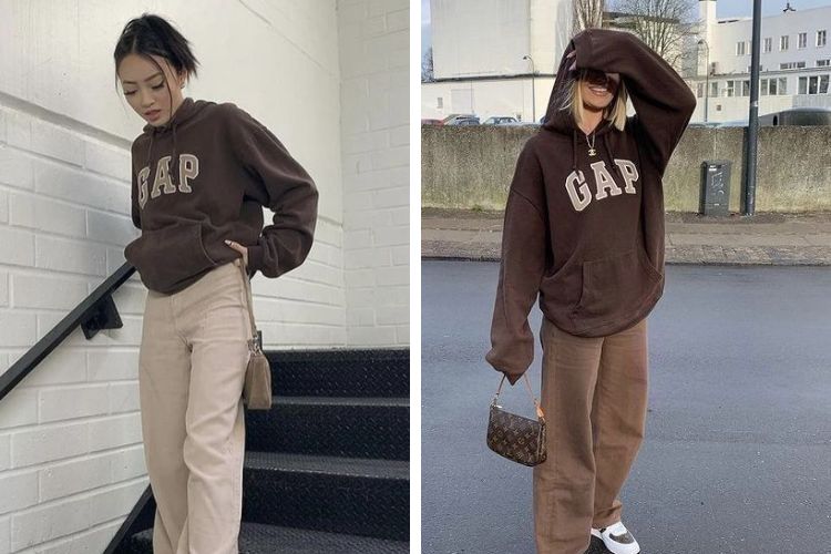 10 Cách phối đồ với áo hoodie nữ hiện đại, thời thượng