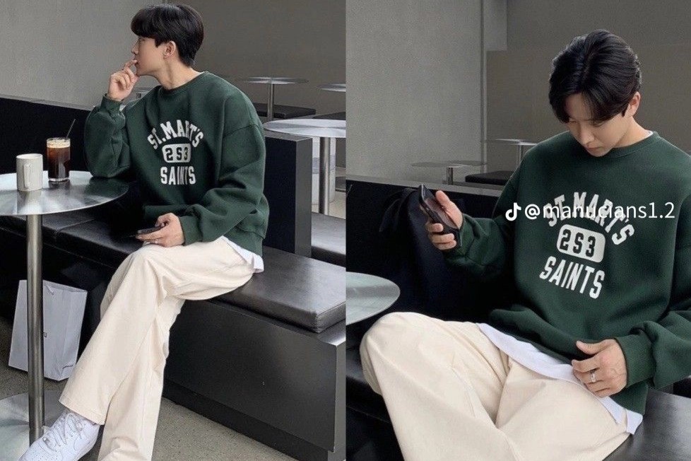 10 cách phối đồ với áo sweater nam đẹp, thời trang