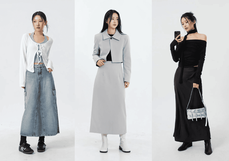 Mix & Match: Cách Phối Chân Váy Chữ A Dài Cho Nàng
