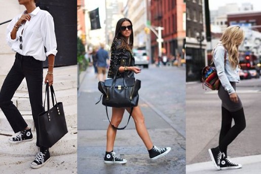15 cách phối đồ với giày Converse cổ cao nữ cực chất