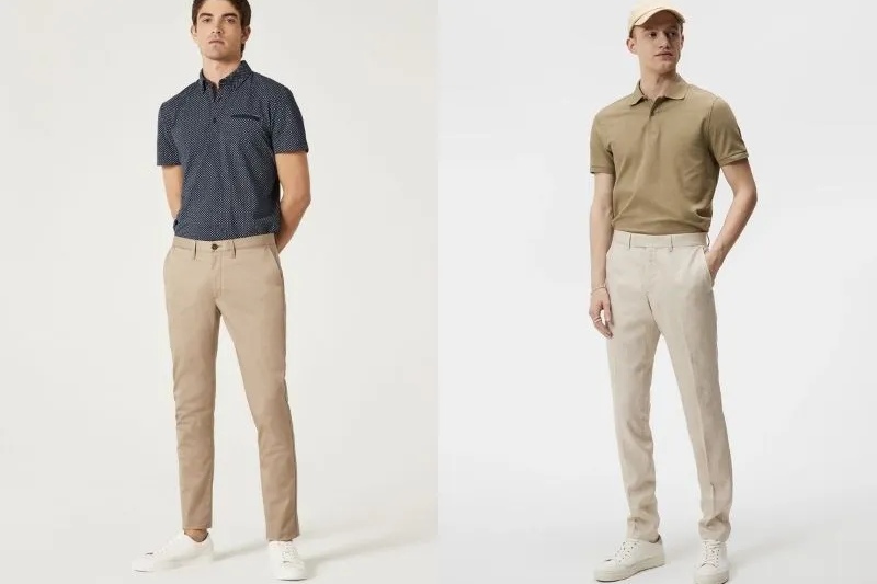 Quần chinos là gì? 15+ cách phối đồ với quần chinos chuẩn thời thượng