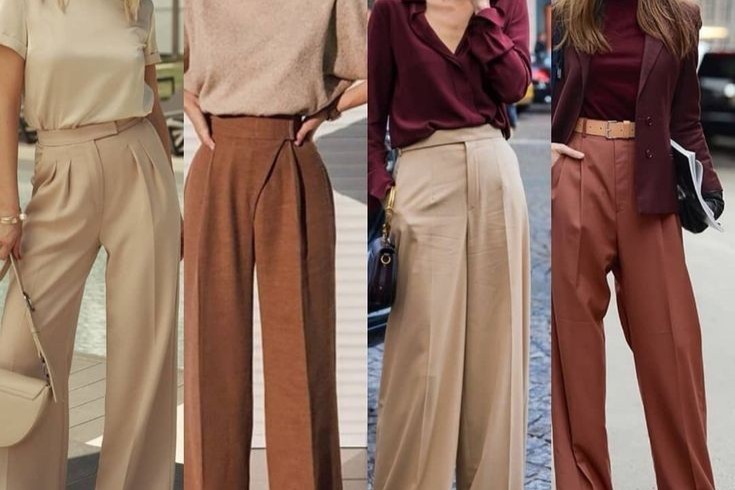 Quần nâu phối áo màu gì đẹp thời trang như fashionista