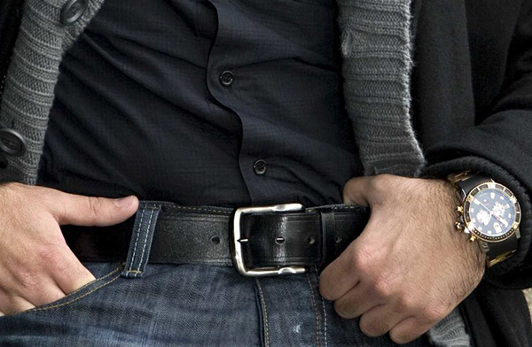 Set quà tặng thắt lưng và đồng hồ nam cho đối tác công ty