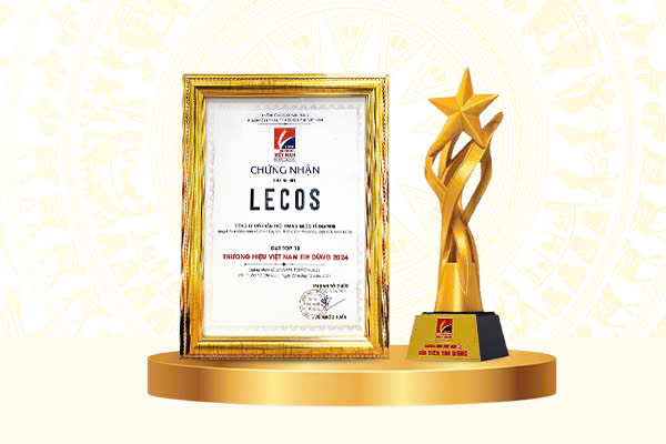 LECOS tự hào được vinh danh “Top 10 Thương hiệu Việt Nam tin dùng 2024”