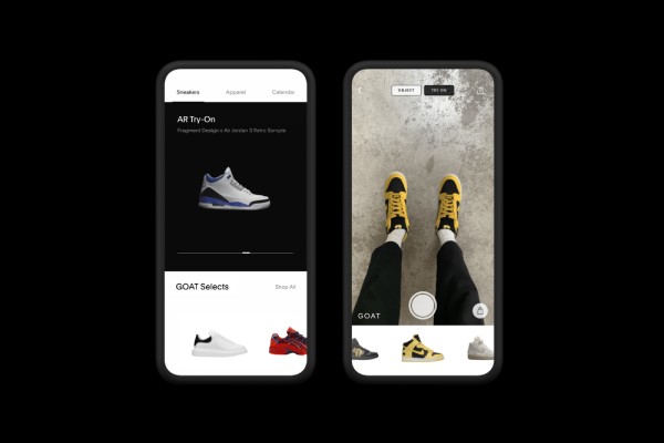 App check giày real GOAT 