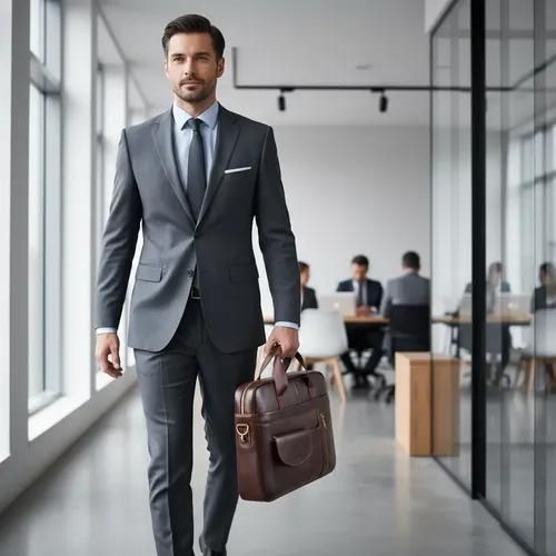 Briefcase da nam phù hợp với phong cách công sở lịch lãm