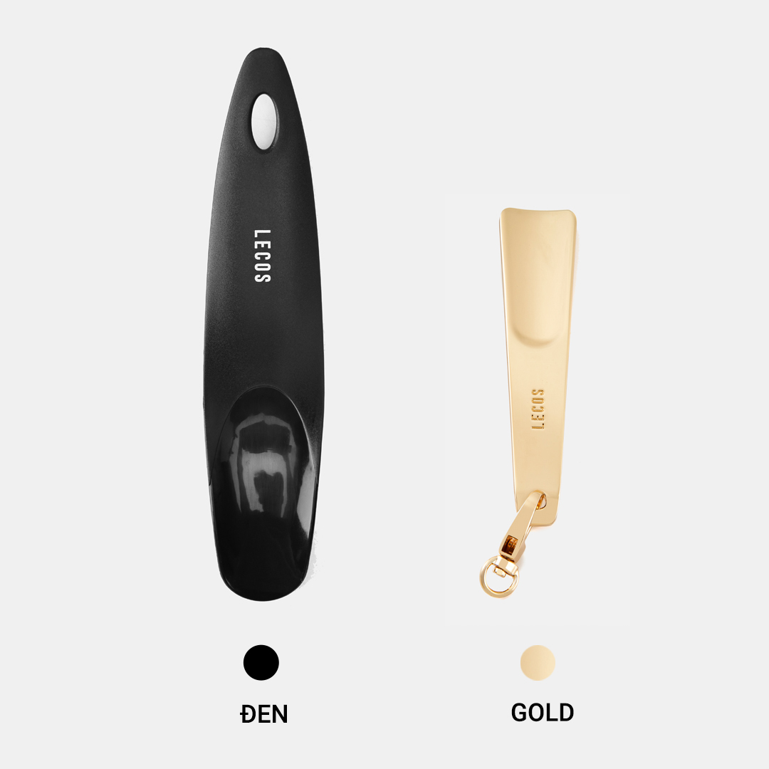 Sản phẩm hiện có 2 phân loại : nhựa - đen , kim loại - gold.