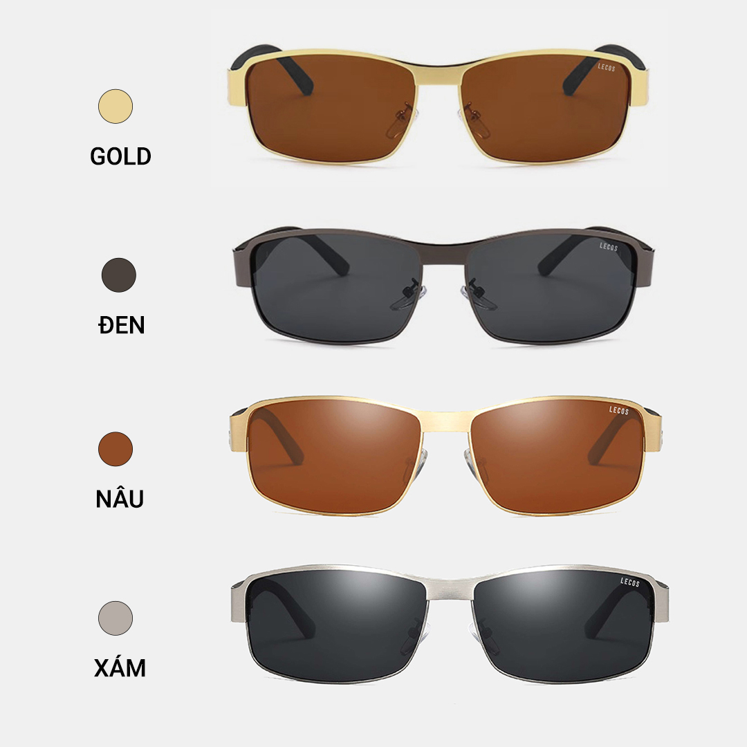 Sản phẩm có 4 phân loại màu: gold, đen, nâu, xám