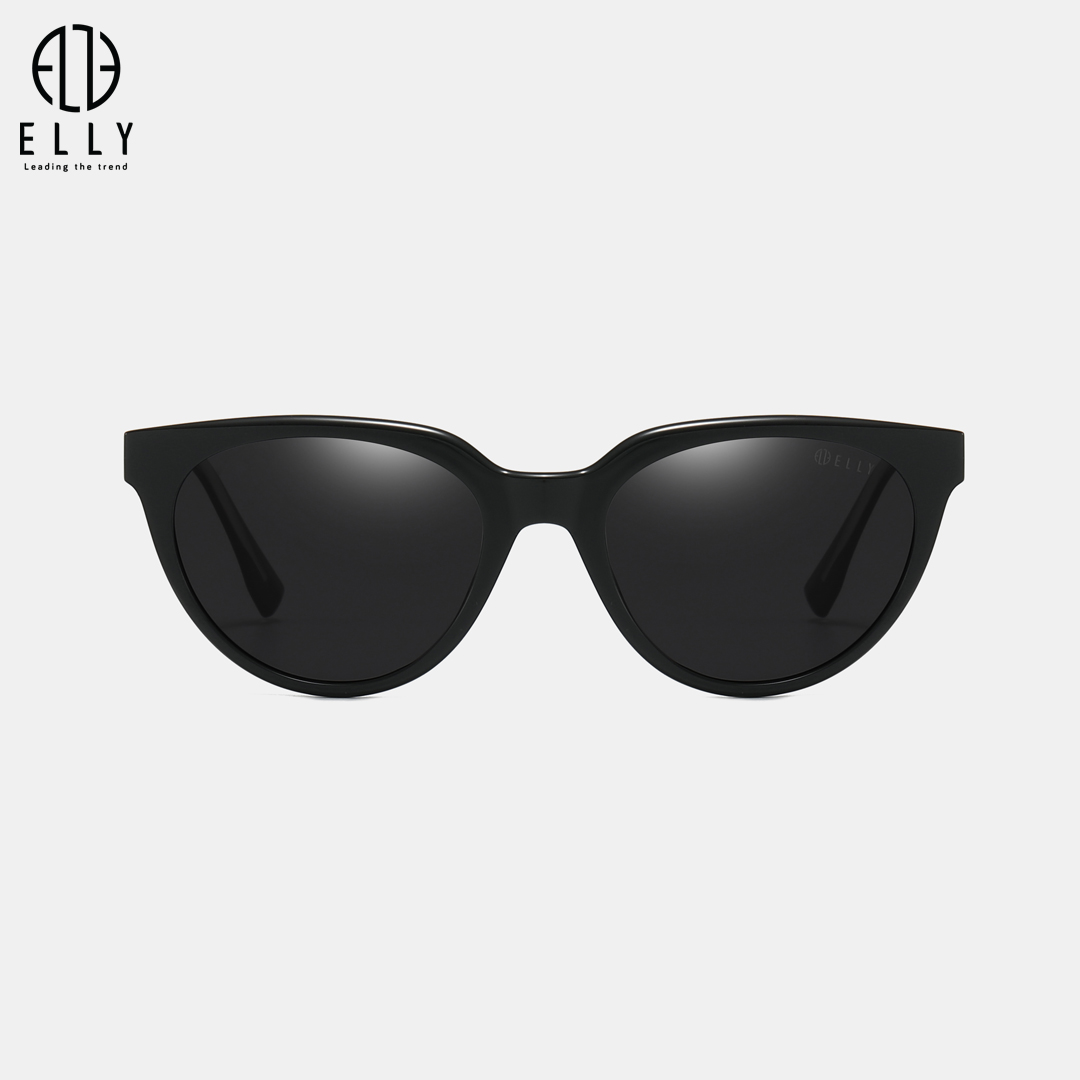 Dáng mắt mèo (Cat-eye) nhẹ, phần đuôi kính hơi xếch vừa phải, giúp tạo hiệu ứng gương mặt thon gọn và sắc nét hơn nhưng không quá cá tính.