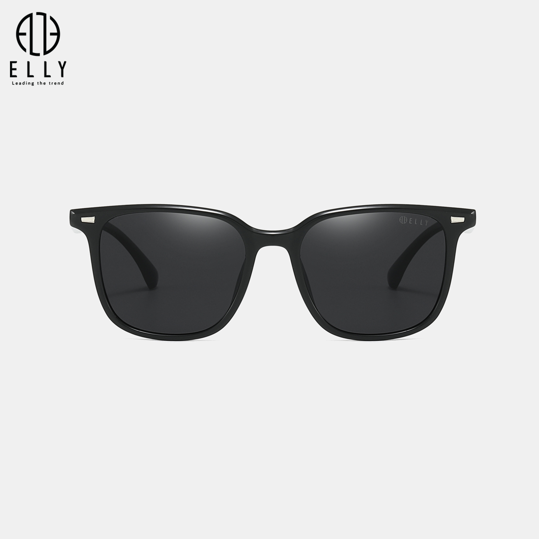 Kính dáng vuông viền bo tròn, tạo cảm giác mềm mại, hài hòa, dễ phù hợp với nhiều dáng khuôn mặt.