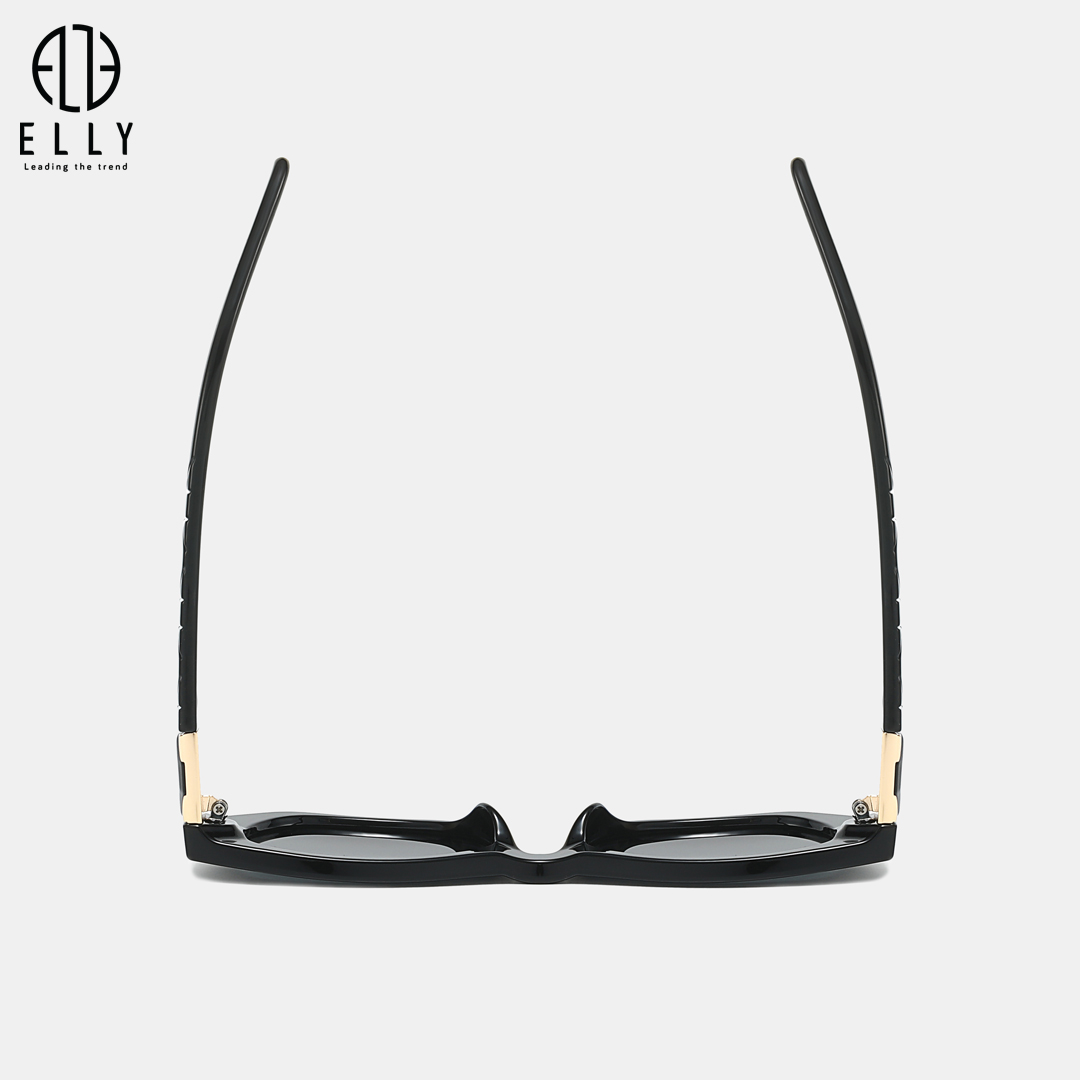 Gọng kính làm từ nhựa PC cao cấp, bền chắc và giữ form tốt; phần sống mũi liền bằng nhựa mang lại cảm giác êm ái, thoải mái khi đeo trong thời gian dài.