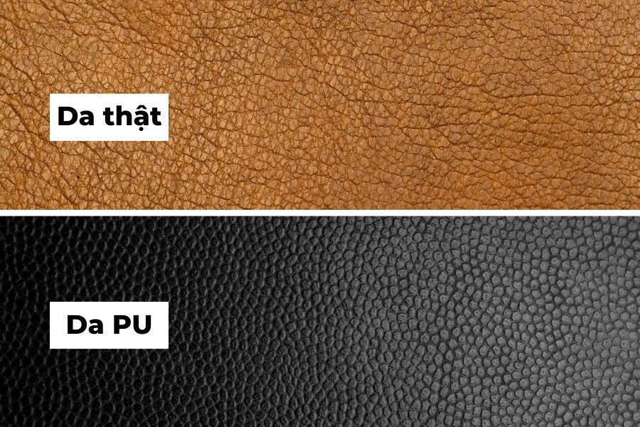 Có nhiều cách phân biệt da PU thật giả