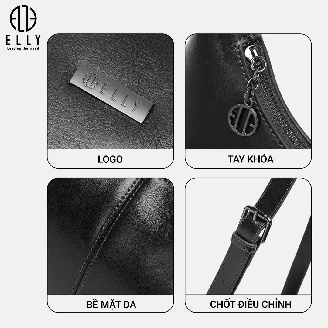 Các chi tiết kim loại như tay khóa, logo,… được làm bằng chất liệu kim loại cao cấp, sáng bóng
