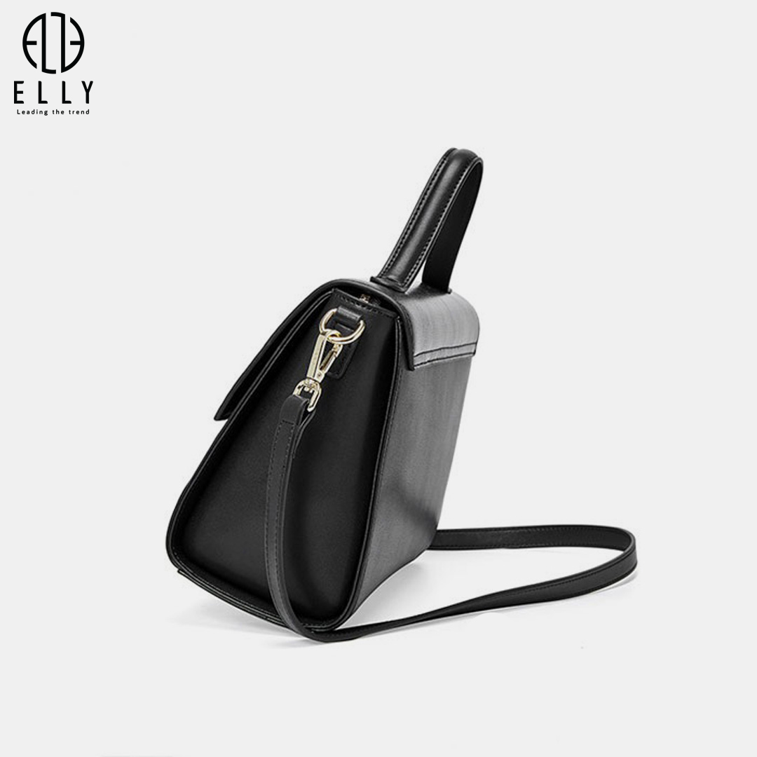 Với ELLY – ET114 nàng có thể xách tay trẻ trung, đeo vai, đeo chéo sành điệu với quai xách hay quai da dài ấn tượng