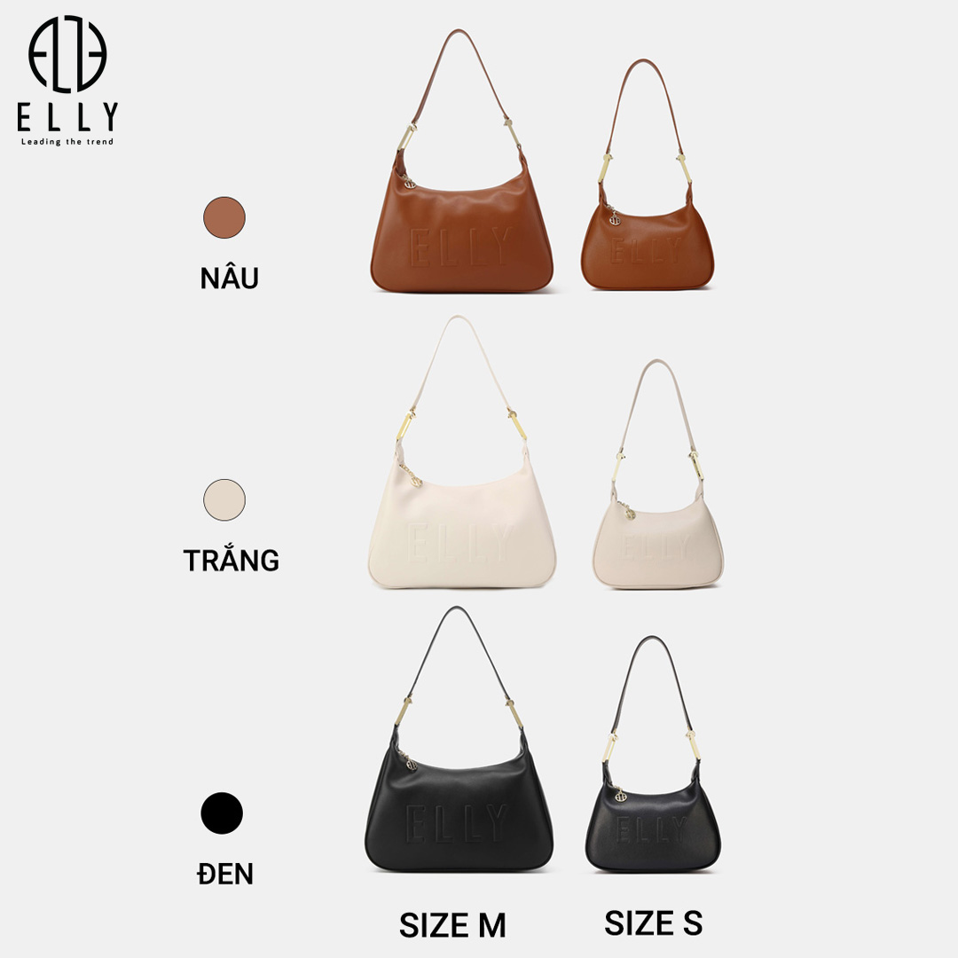 Sản phẩm hiện có 3 phân loại màu: nâu, trắng, đen và 2 size S, M cho nàng đa dạng lựa chọn
