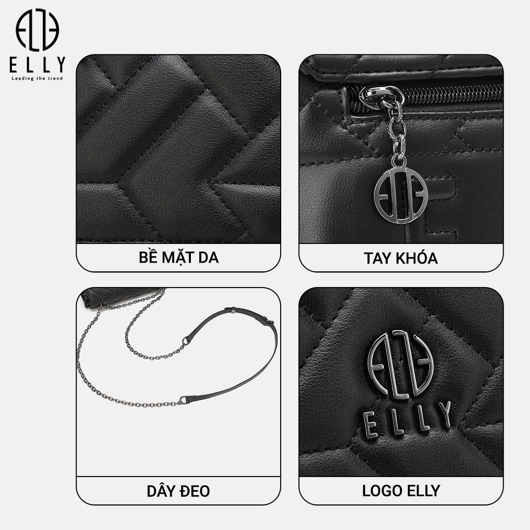 Các chi tiết kim loại được gia công tỉ mỉ, nói lên sự chỉn chu và tâm huyết của thương hiệu trong từng đường nét, mang đến một vẻ đẹp sang trọng