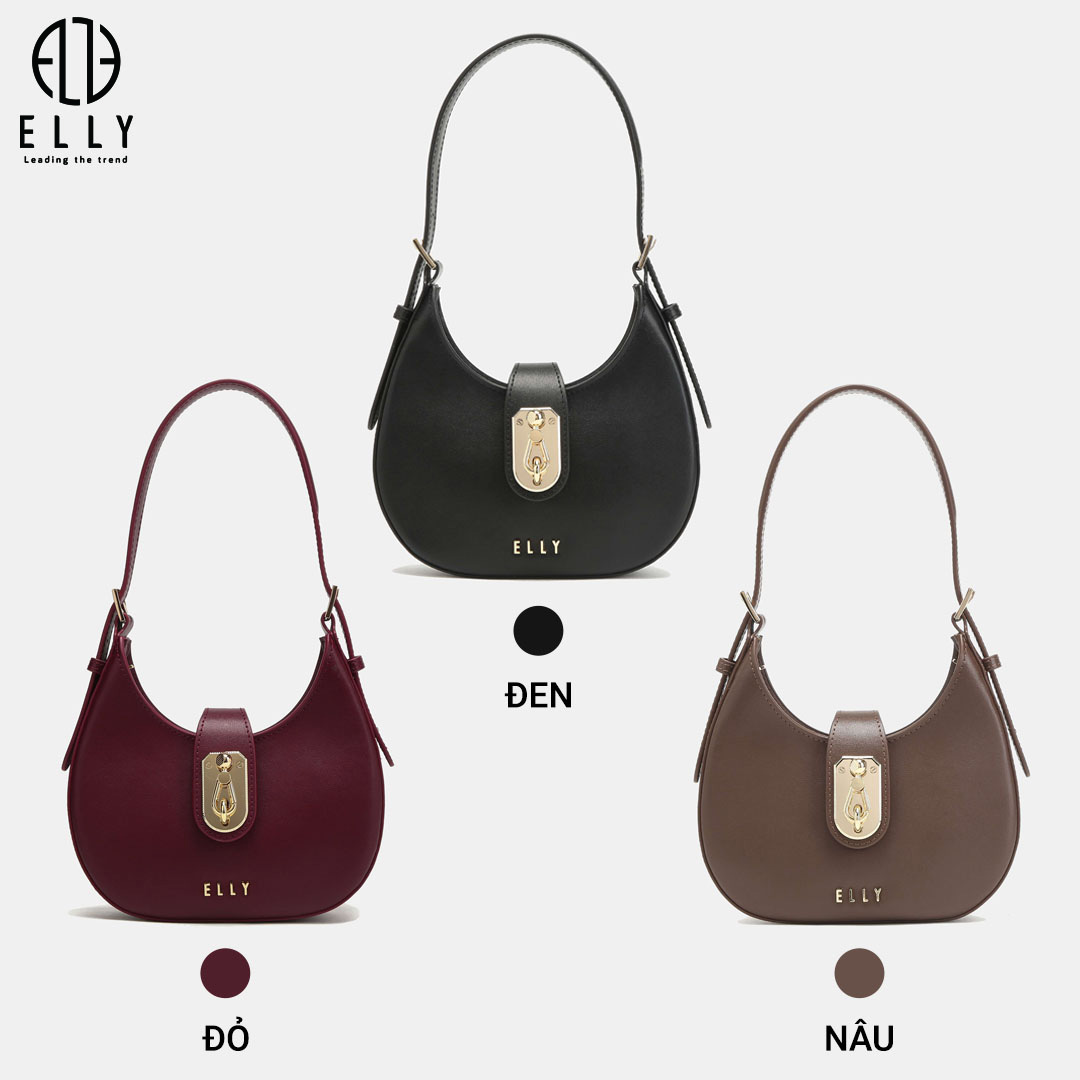 3 tone màu thời thượng: đen, đỏ, nâu