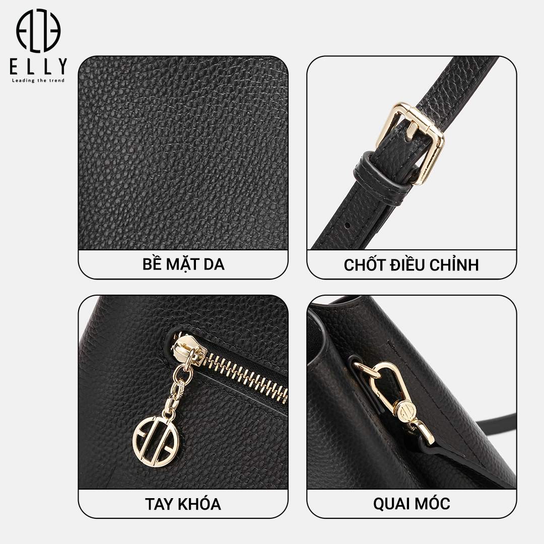 Các chi tiết như: tay khoá, dây đeo, quai móc,… được thiết kế tinh xảo kết hợp với mặt da cao cấp càng làm tôn lên sự sang trọng, cuốn hút cho phái đẹp