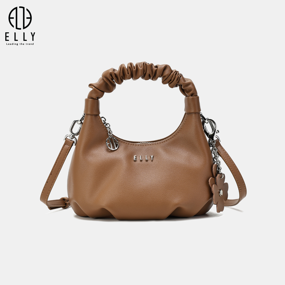 Form dáng thời thượng: Kiểu dáng nhỏ gọn, bo mềm tự nhiên, vừa đủ để đựng những món đồ thiết yếu hàng ngày mà vẫn giữ nét thanh lịch