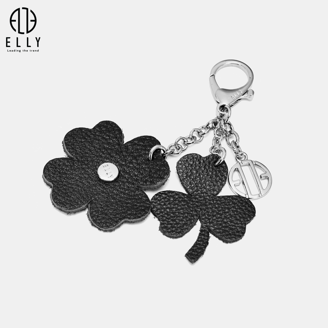 Tag da thật hình hoa cỏ 3-4 lá: Điểm nhấn nữ tính, tinh tế, vừa là phụ kiện trang trí vừa khẳng định sự khác biệt