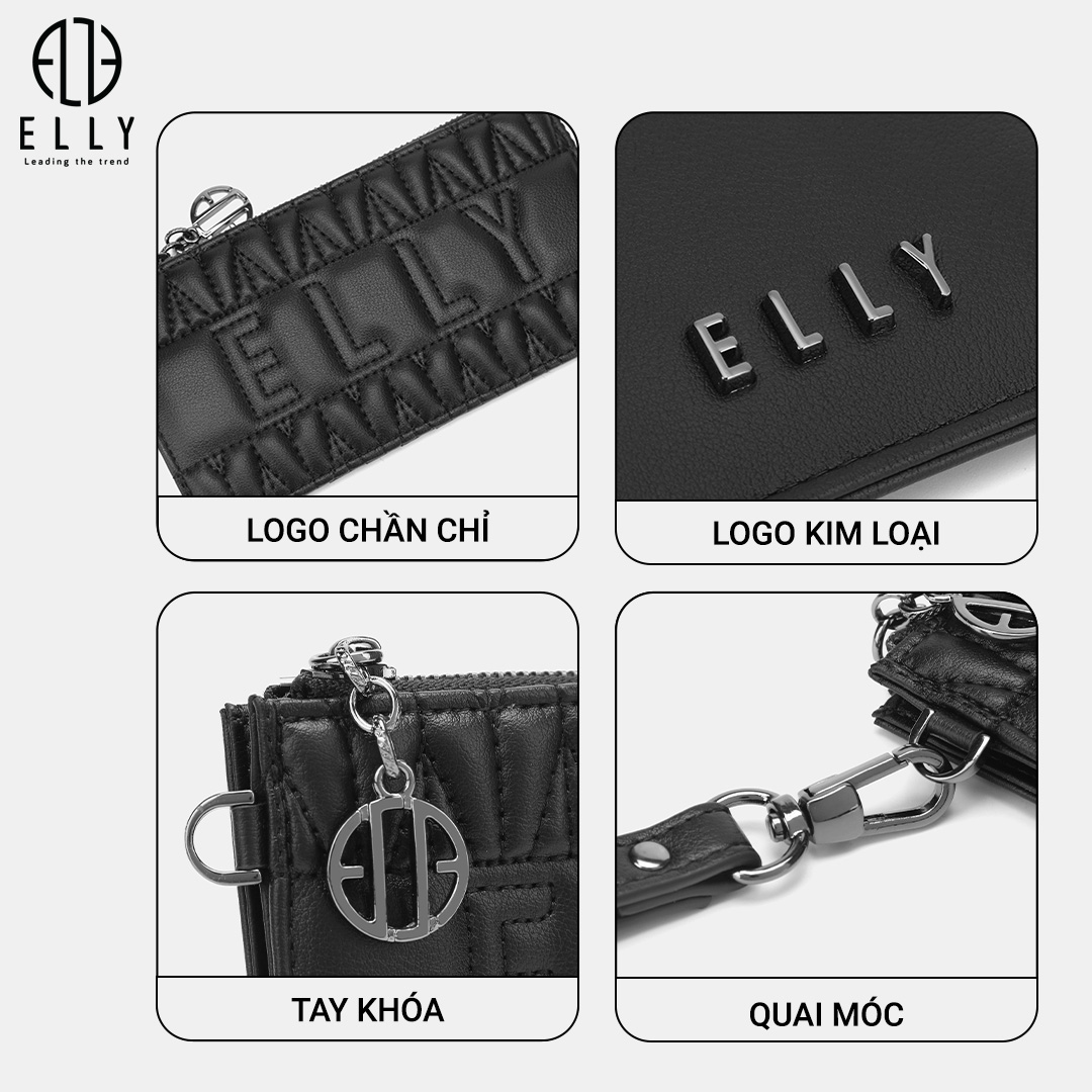 Logo kim loại sáng bóng, khóa kéo chắc chắn và trơn tru, tôn lên vẻ đẳng cấp