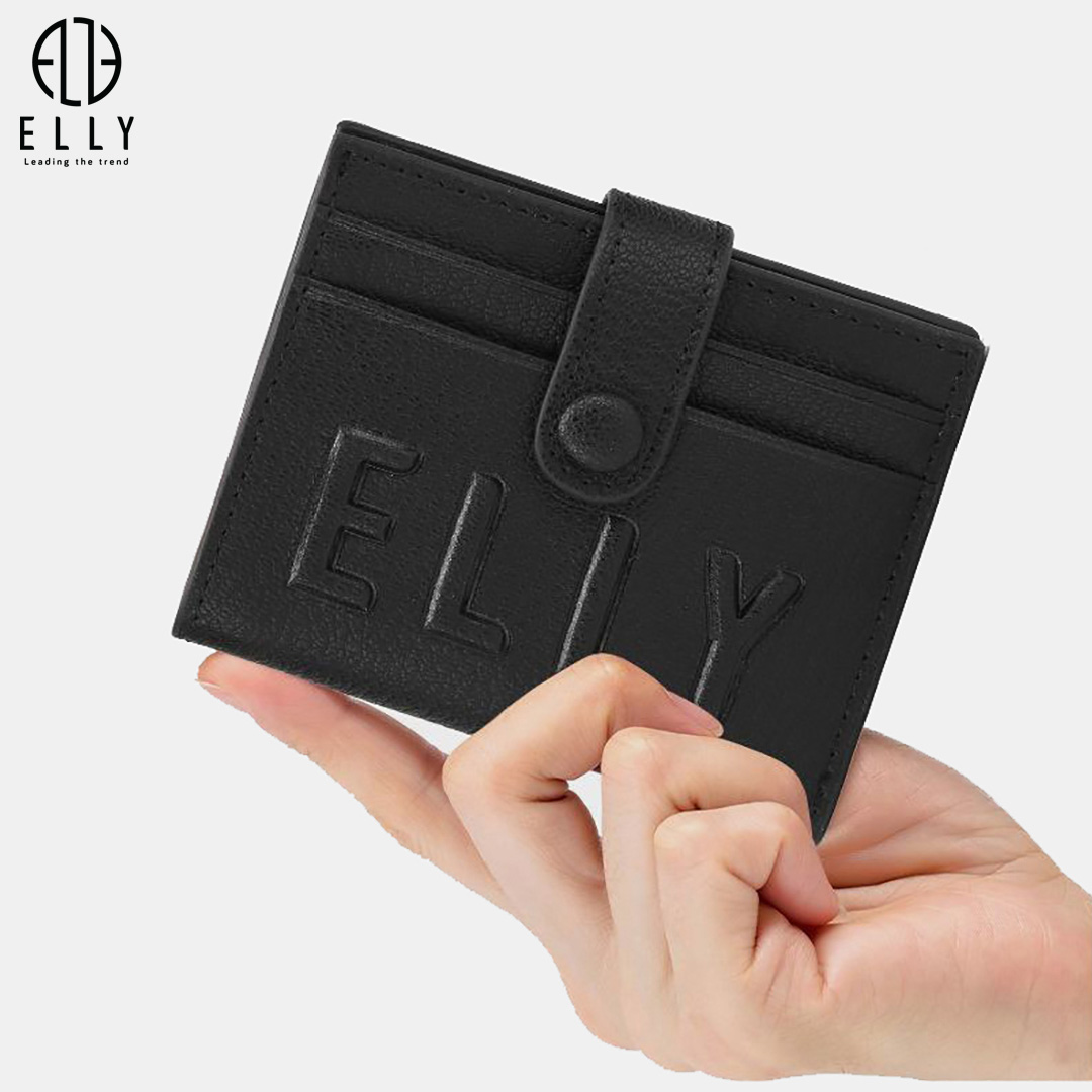 Thiết kế ví ELLY – EV89 có kiểu dáng nhỏ gọn, hình chữ nhật, rất phù hợp để đựng tiền mặt, thẻ ngân hàng và các giấy tờ tùy thân khác