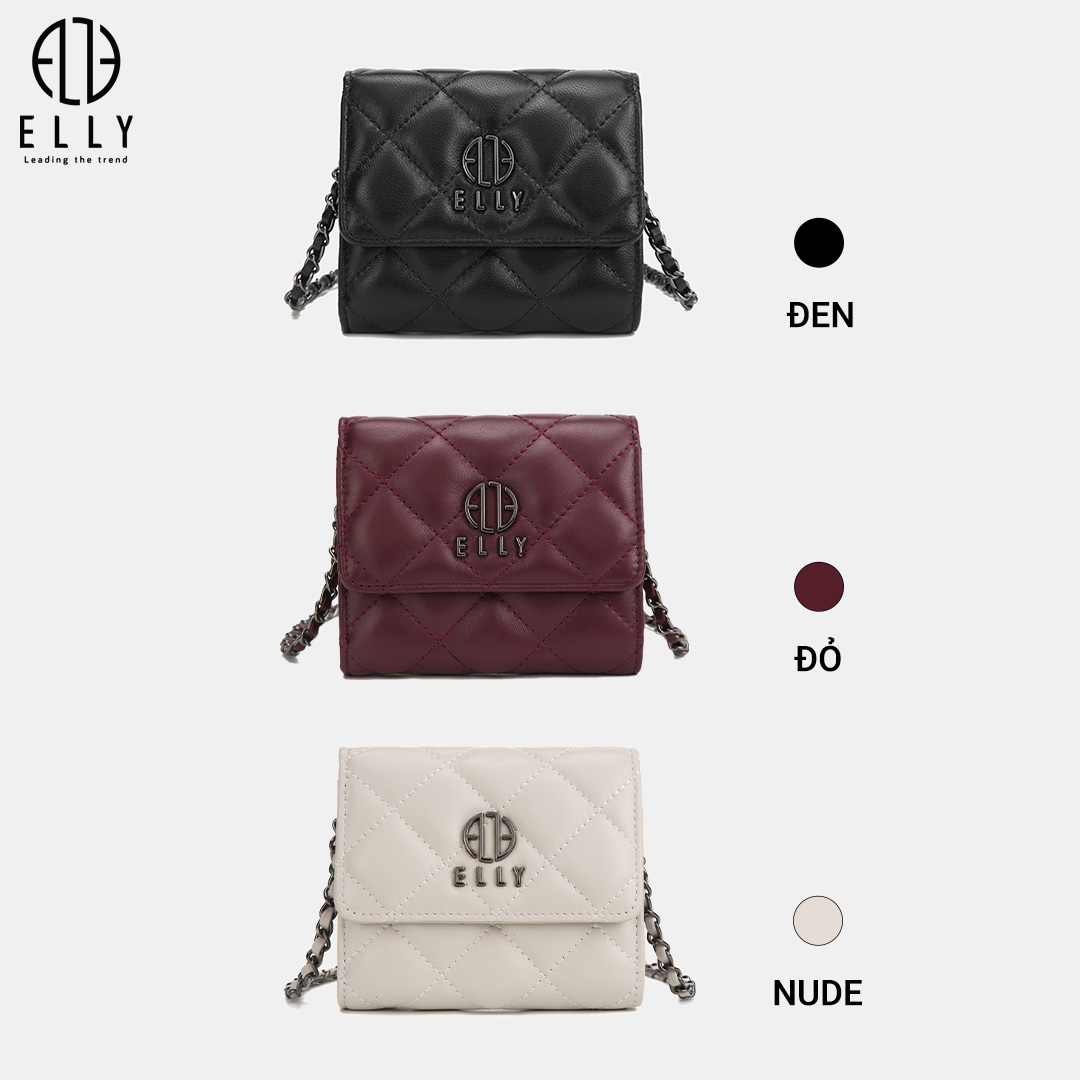 3 tone màu ấn tượng: đen, đỏ, nude