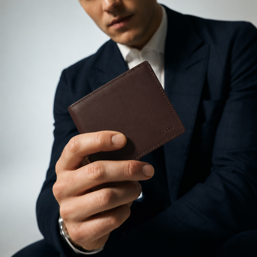 Ví nam cao cấp da thật LECOS - LV18