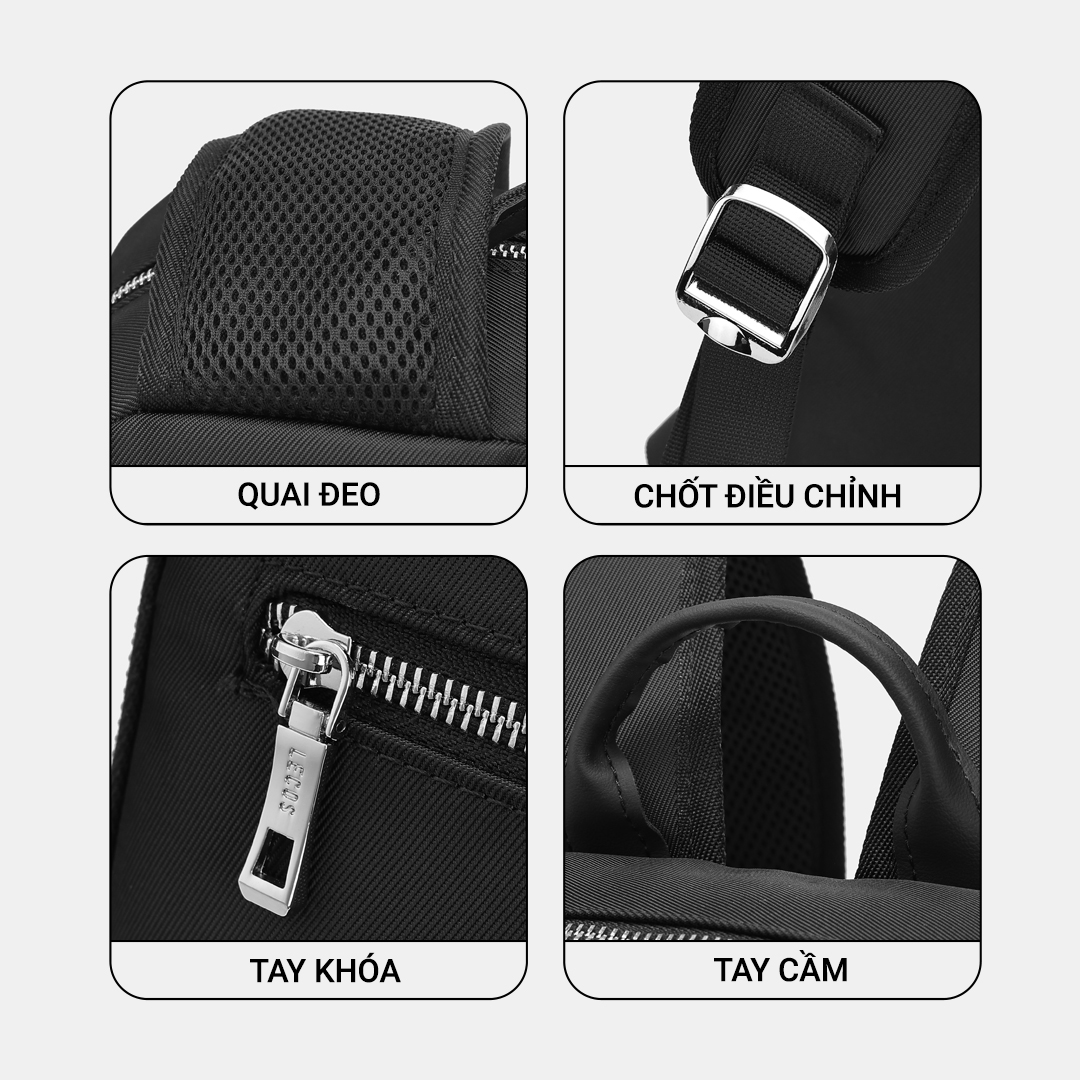 Balo nam cao cấp LECOS - LBH7