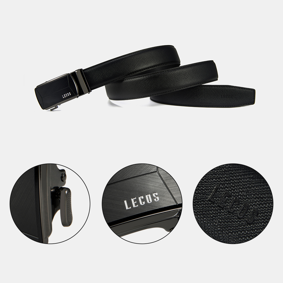 Dây lưng nam cao cấp da thật LECOS - LD20