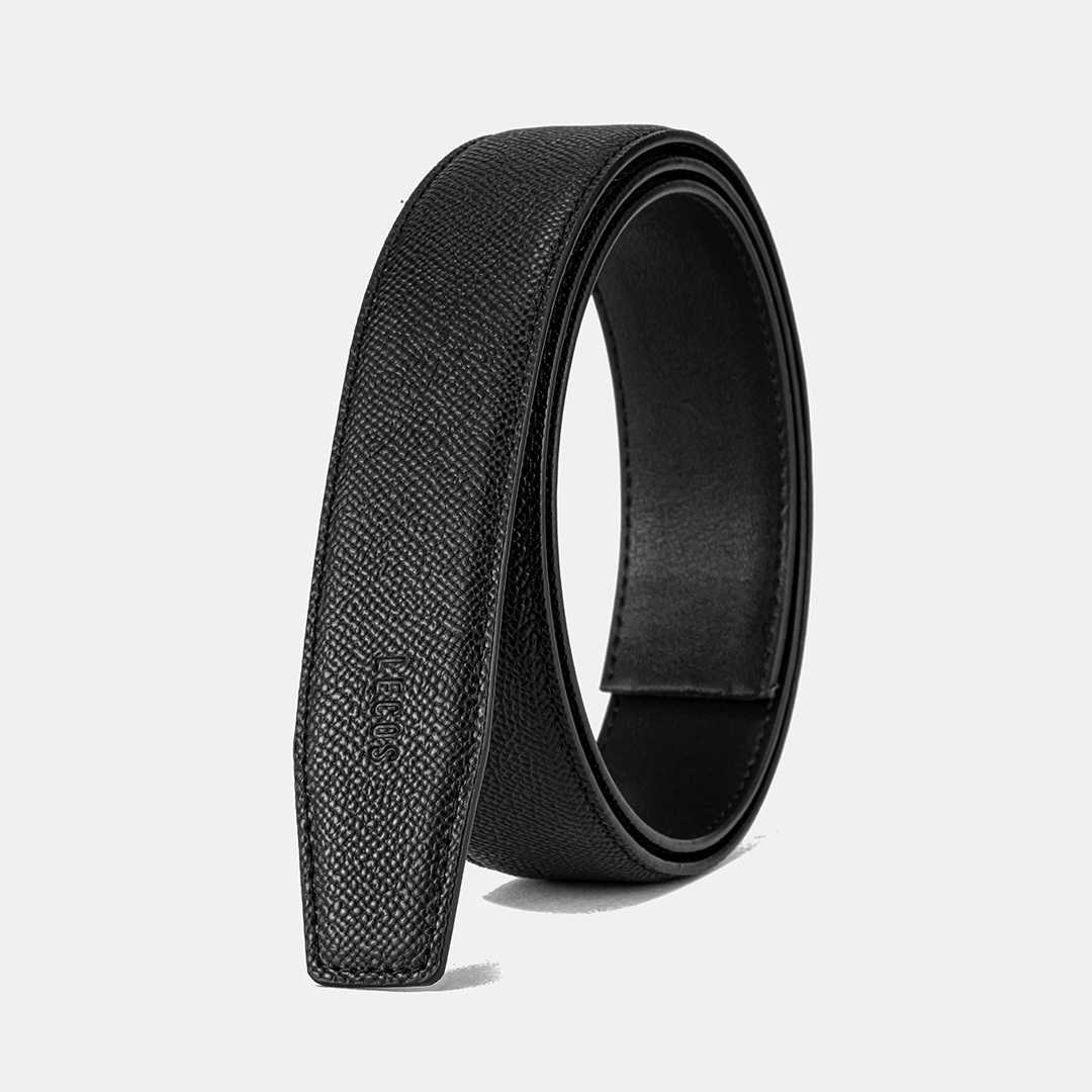 Dây lưng nam cao cấp da thật không đầu khoá LECOS - LDB13