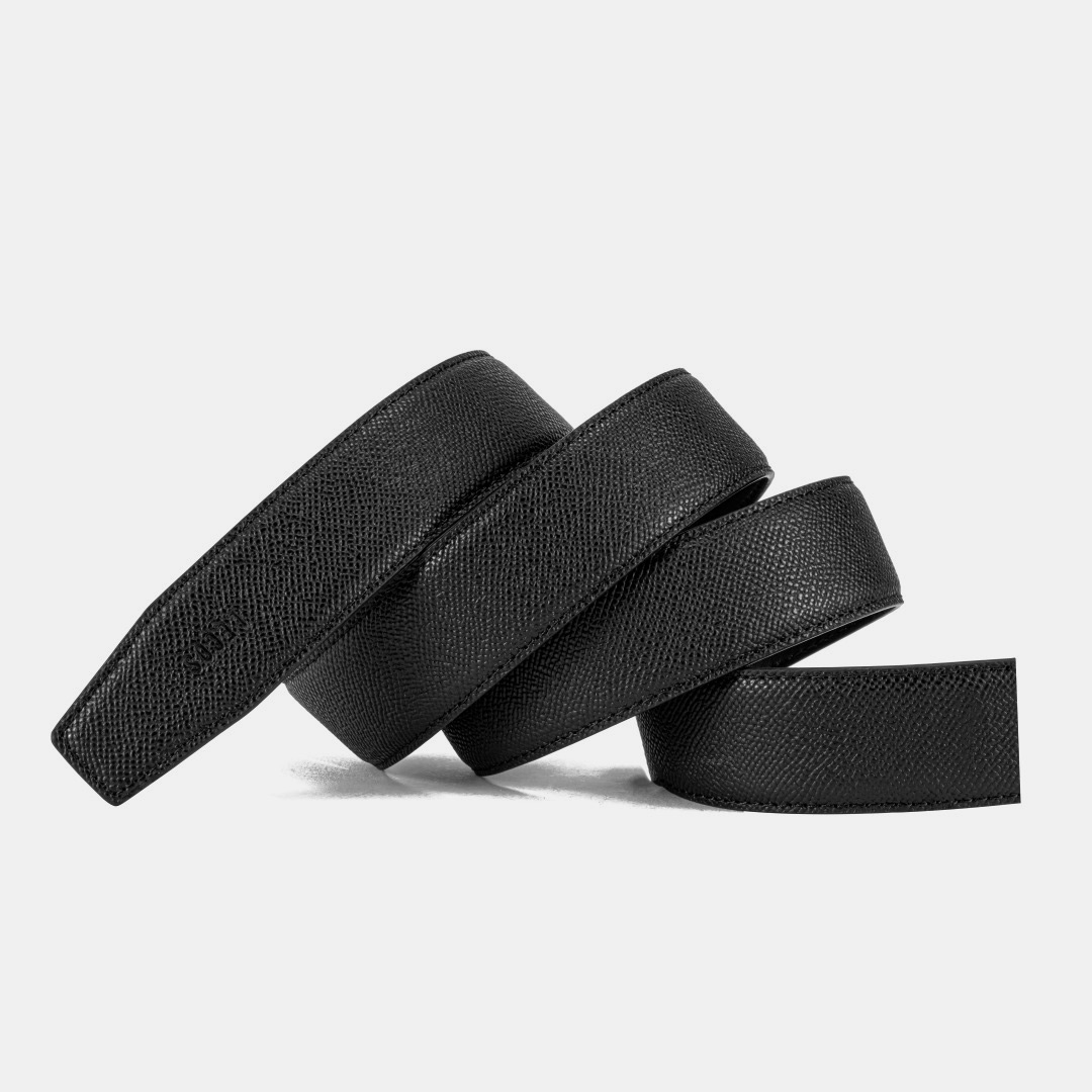Dây lưng nam cao cấp da thật không đầu khoá LECOS - LDB2