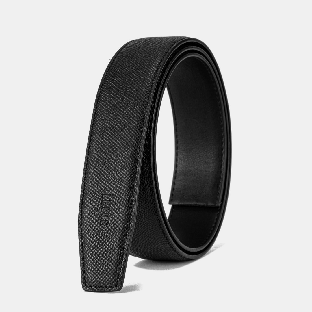 Dây lưng nam cao cấp da thật không đầu khoá LECOS - LDB2