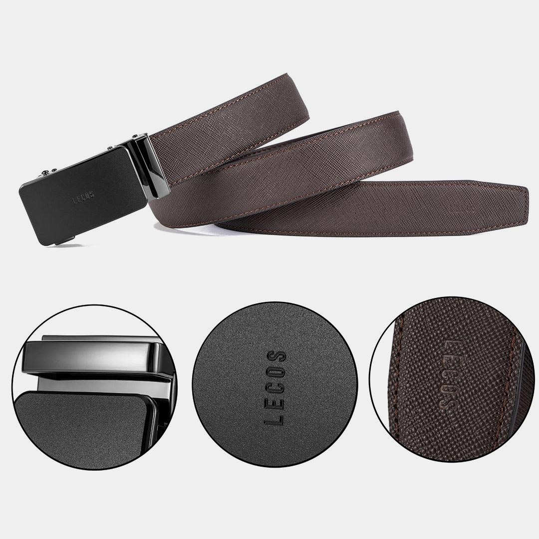 Dây lưng nam cao cấp da thật LECOS - LD1