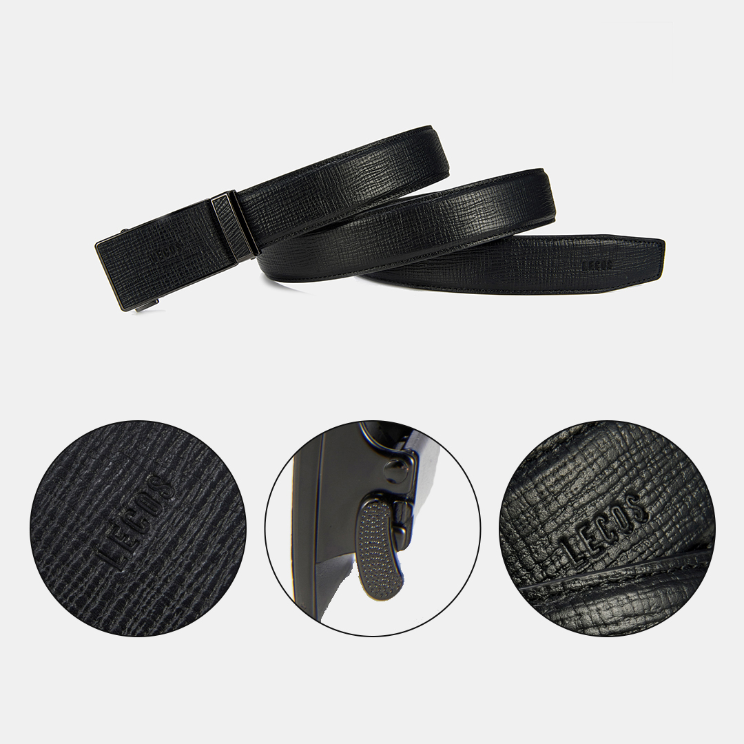 Dây lưng nam cao cấp da thật LECOS - LD15