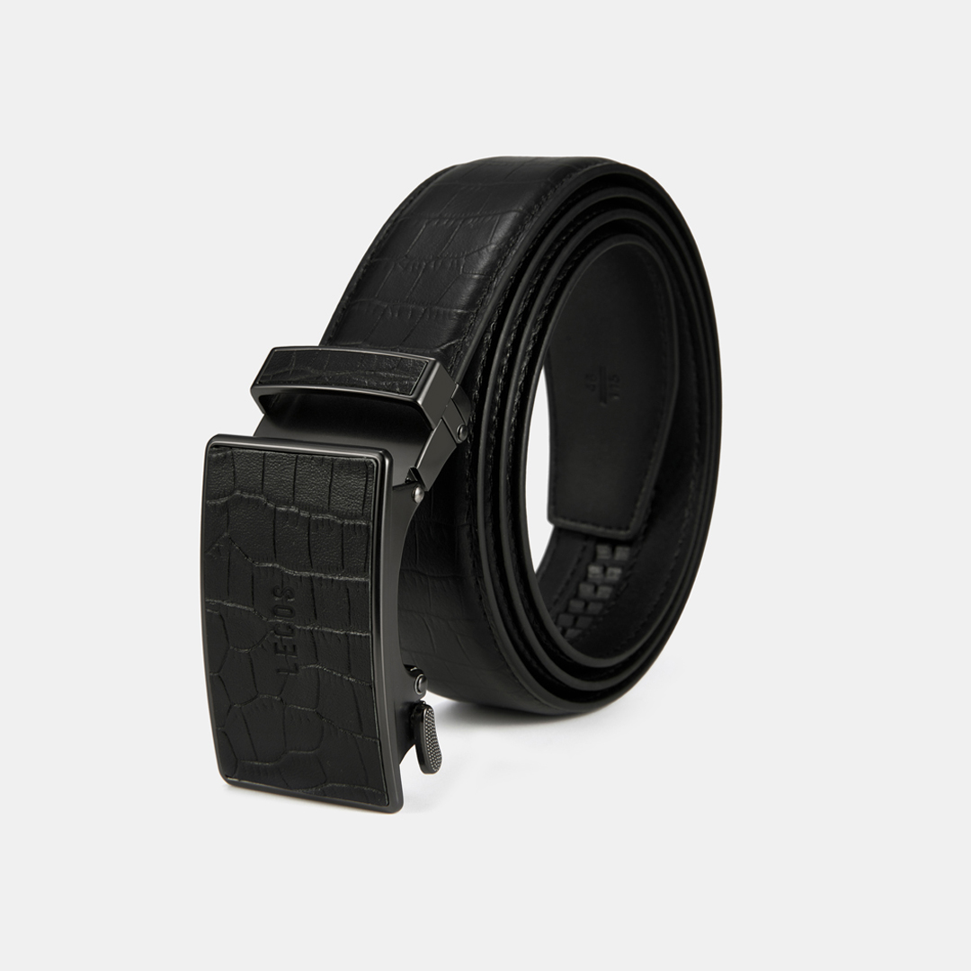 Dây lưng nam cao cấp da thật LECOS - LD16