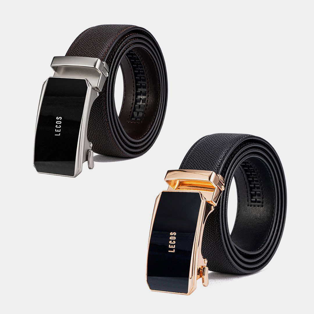 Dây lưng nam cao cấp da thật LECOS - LD2