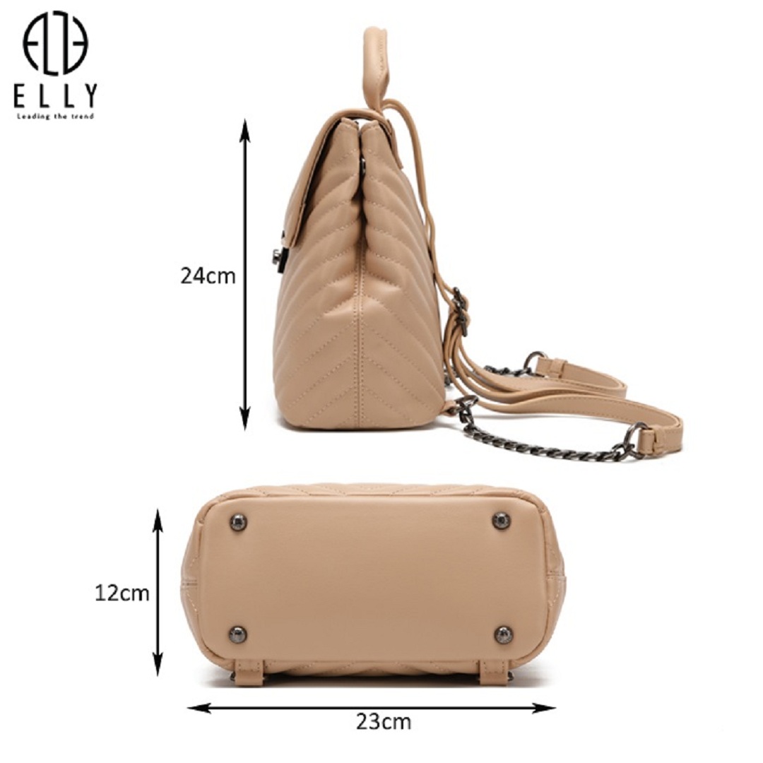Balo nữ cao cấp da thật ELLY - EB42