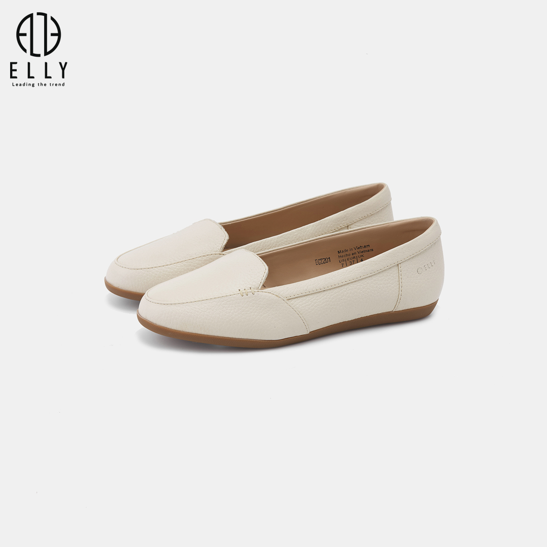 Giày nữ cao cấp da thật ELLY- EGT201