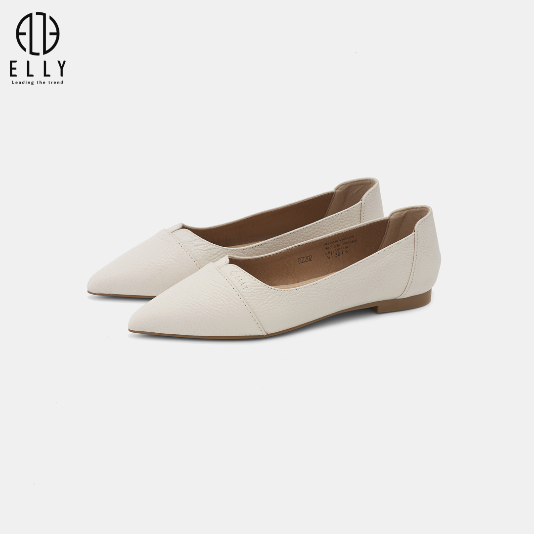 Giày nữ cao cấp da thật ELLY - EGT202